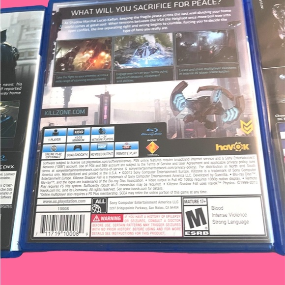 Sony PS4 Game Trio - Blue Cases No OFFERS!! BOUGHT AT $71 no lower - Picture 6 of 7